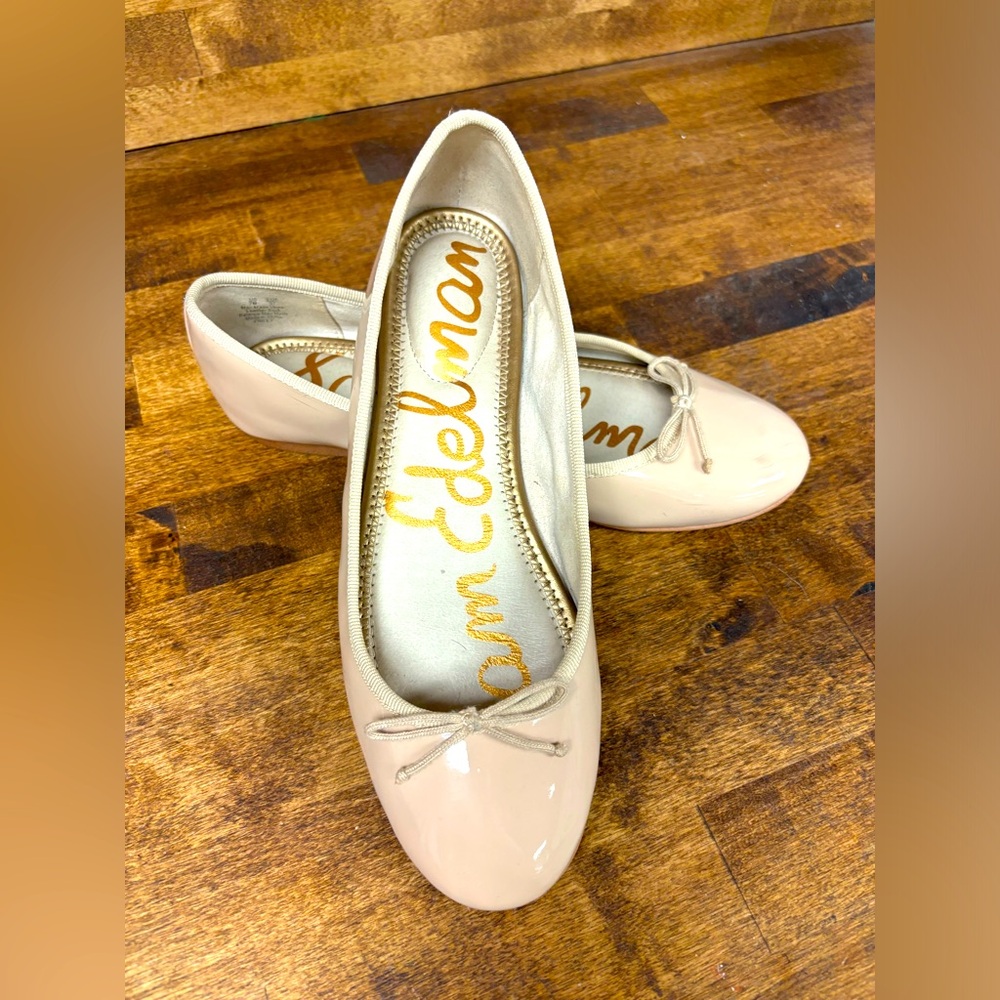 Sam Edelman Felicia Nude  Ballet Flats Shoes. Size 7